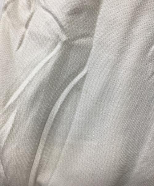 Burberry's（バーバリー）Burberry's (バーバリーズ) 厚手カーディガン ホワイト×ブルー サイズ:40の古着・服飾アイテム