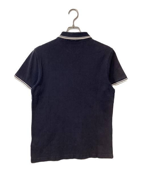 MONCLER（モンクレール）MONCLER (モンクレール) ポロシャツ ネイビー サイズ:Lの古着・服飾アイテム