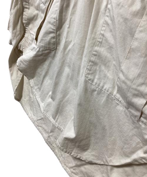 Snow peak（スノーピーク）Snow peak (スノーピーク) 長袖シャツ アイボリー サイズ:Lの古着・服飾アイテム