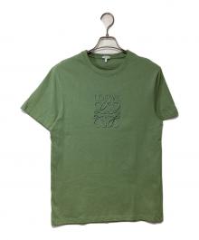 LOEWE（ロエベ）の古着「アナグラム刺繍Tシャツ」｜グリーン