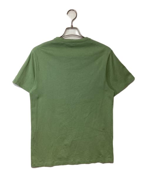 LOEWE（ロエベ）LOEWE (ロエベ) アナグラム刺繍Tシャツ グリーン サイズ:Sの古着・服飾アイテム