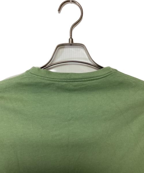 LOEWE（ロエベ）LOEWE (ロエベ) アナグラム刺繍Tシャツ グリーン サイズ:Sの古着・服飾アイテム