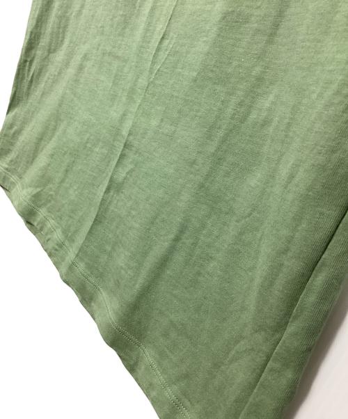 LOEWE（ロエベ）LOEWE (ロエベ) アナグラム刺繍Tシャツ グリーン サイズ:Sの古着・服飾アイテム