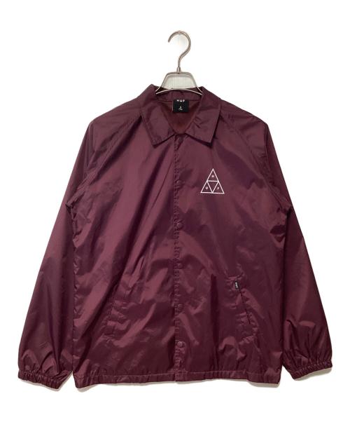 HUF（ハフ）HUF (ハフ) コーチジャケット パープル サイズ:Sの古着・服飾アイテム