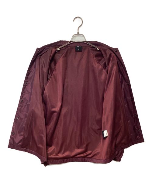 HUF（ハフ）HUF (ハフ) コーチジャケット パープル サイズ:Sの古着・服飾アイテム