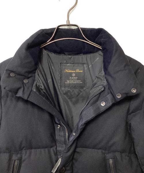 nano・universe（ナノ・ユニバース）nano・universe (ナノ・ユニバース) NISIKAWA (ニシカワ) ダウンジャケット ネイビー サイズ:Sの古着・服飾アイテム