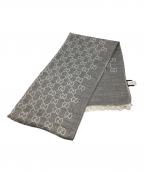 GUCCIグッチ）の古着「ストール」｜グレー