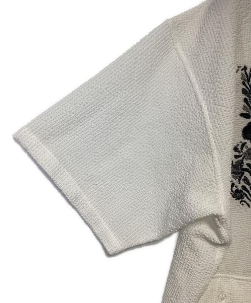 TENBOX（テンボックス）TENBOX (テンボックス) 半袖シャツ ホワイト サイズ:Mの古着・服飾アイテム