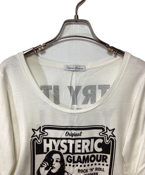 Hysteric Glamour（ヒステリックグラマー）Hysteric Glamour (ヒステリックグラマー) 長袖Tシャツ ホワイト サイズ:FREEの古着・服飾アイテム
