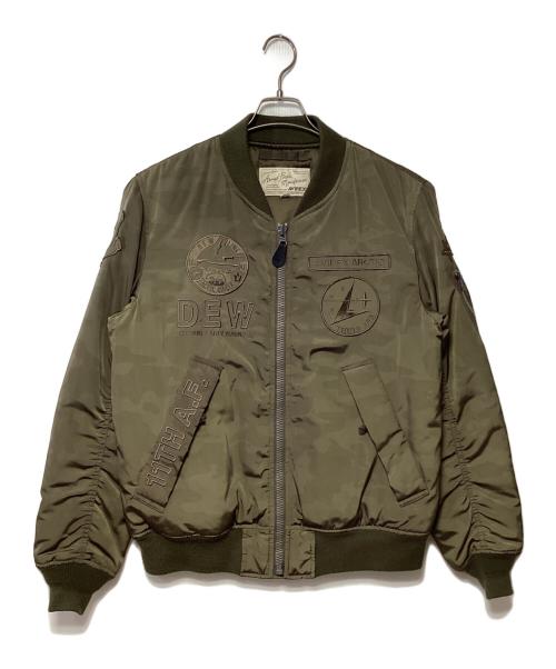 AVIREX（アヴィレックス）AVIREX (アヴィレックス) MA-1ジャケット グリーン サイズ:XLの古着・服飾アイテム