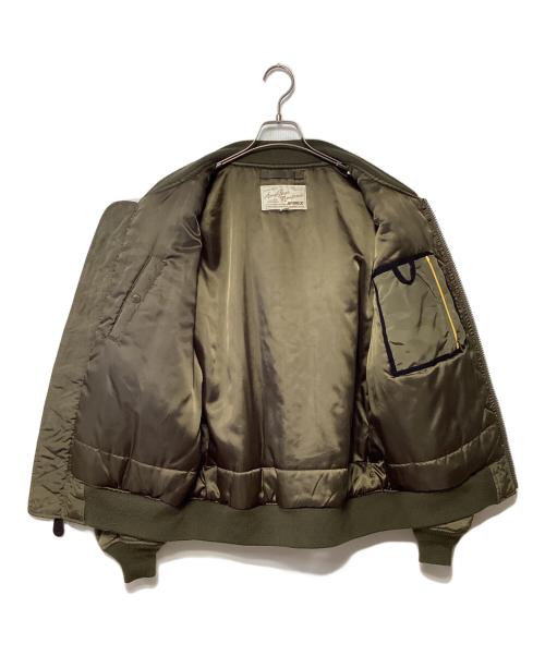 AVIREX（アヴィレックス）AVIREX (アヴィレックス) MA-1ジャケット グリーン サイズ:XLの古着・服飾アイテム