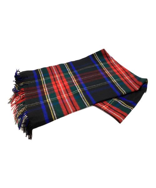 JOHNSTONS OF ELGIN（ジョンストンズオブエルガン）JOHNSTONS OF ELGIN (ジョンストンズオブエルガン) カシミヤストール マルチカラーの古着・服飾アイテム