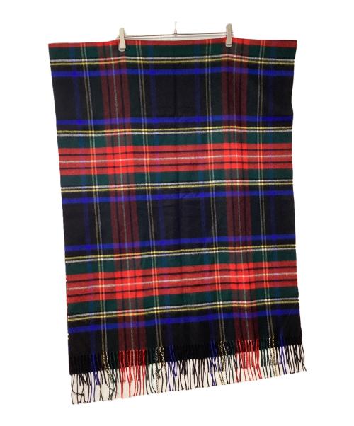 JOHNSTONS OF ELGIN（ジョンストンズオブエルガン）JOHNSTONS OF ELGIN (ジョンストンズオブエルガン) カシミヤストール マルチカラーの古着・服飾アイテム