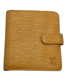 LOUIS VUITTON（ルイ ヴィトン）の古着「ポルト ビエ コンパクト」｜イエロー