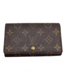 LOUIS VUITTON（ルイ ヴィトン）の古着「ポルトフォイユ・トレゾール」｜ブラウン