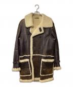 NEIL BARRETTニールバレット）の古着「フライトコート」｜ブラウン