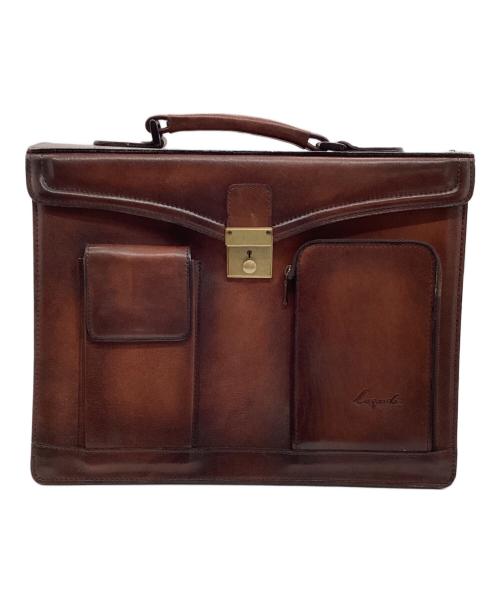 Lugard（ラガード）Lugard (ラガード) ブリーフケース ブラウンの古着・服飾アイテム
