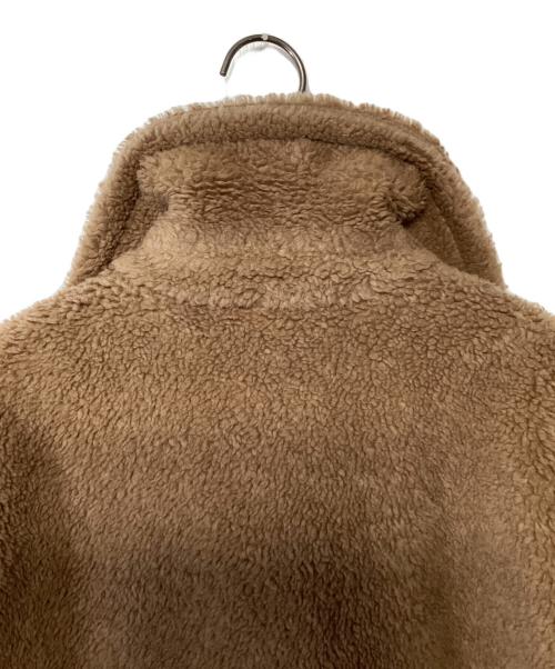 WEEKEND Max Mara（ウィークエンド マックスマーラ）WEEKEND Max Mara (ウィークエンド マックスマーラ) ボアコート ブラウン サイズ:40の古着・服飾アイテム