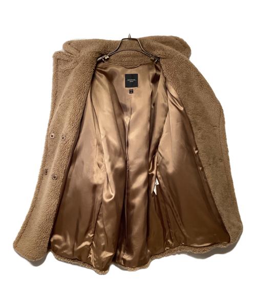 WEEKEND Max Mara（ウィークエンド マックスマーラ）WEEKEND Max Mara (ウィークエンド マックスマーラ) ボアコート ブラウン サイズ:40の古着・服飾アイテム