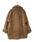 WEEKEND Max Mara (ウィークエンド マックスマーラ) ボアコート ブラウン サイズ:40：40000円