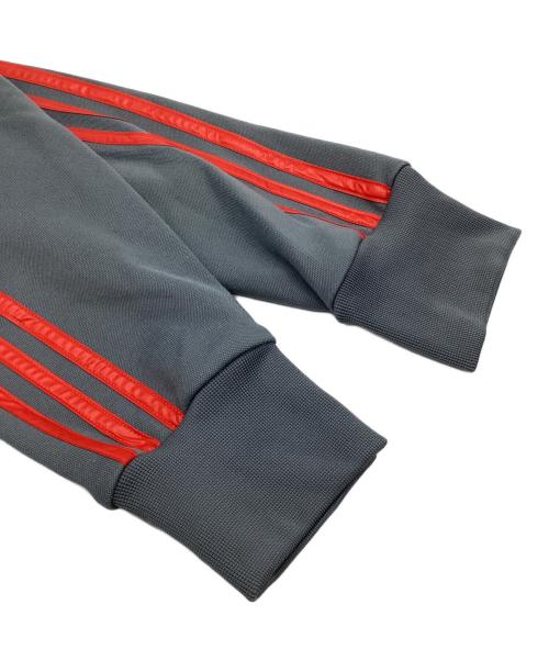 adidas Originals（アディダスオリジナル）adidas Originals (アディダスオリジナル) トラックジャケット レッド×グレー サイズ:Lの古着・服飾アイテム