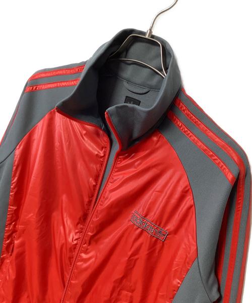 adidas Originals（アディダスオリジナル）adidas Originals (アディダスオリジナル) トラックジャケット レッド×グレー サイズ:Lの古着・服飾アイテム