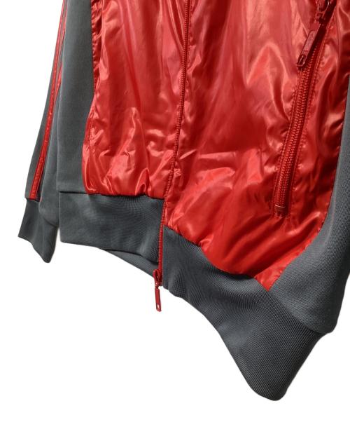 adidas Originals（アディダスオリジナル）adidas Originals (アディダスオリジナル) トラックジャケット レッド×グレー サイズ:Lの古着・服飾アイテム