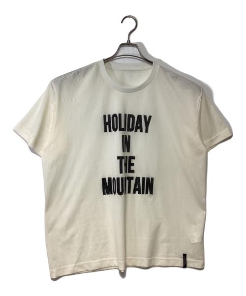 MOUNTAIN RESEARCH（マウンテンリサーチ）MOUNTAIN RESEARCH (マウンテンリサーチ) HTIM Big Print Tee アイボリー サイズ:Lの古着・服飾アイテム