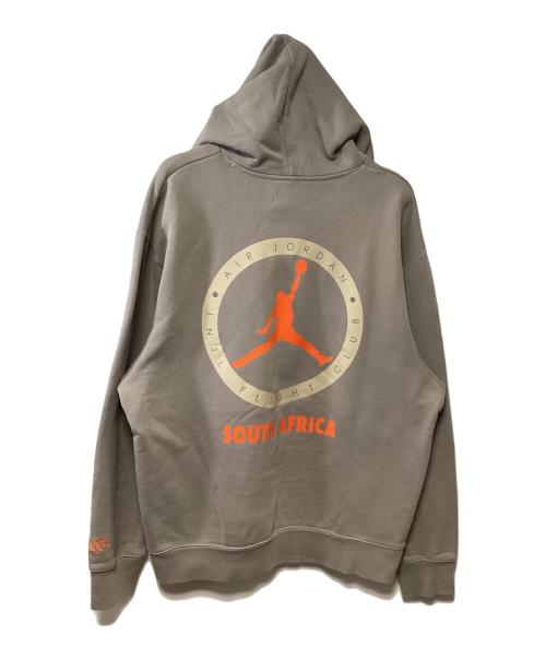 JORDAN（ジョーダン）JORDAN (ジョーダン) パーカー グレー×オレンジ サイズ:XLの古着・服飾アイテム