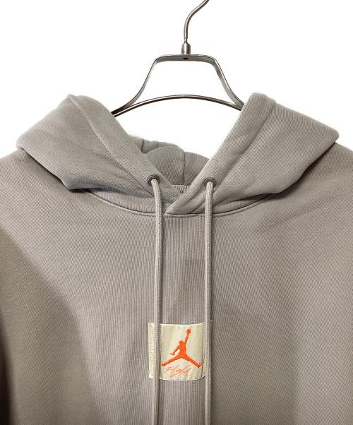 JORDAN（ジョーダン）JORDAN (ジョーダン) パーカー グレー×オレンジ サイズ:XLの古着・服飾アイテム
