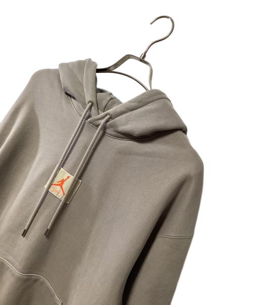 JORDAN（ジョーダン）JORDAN (ジョーダン) パーカー グレー×オレンジ サイズ:XLの古着・服飾アイテム