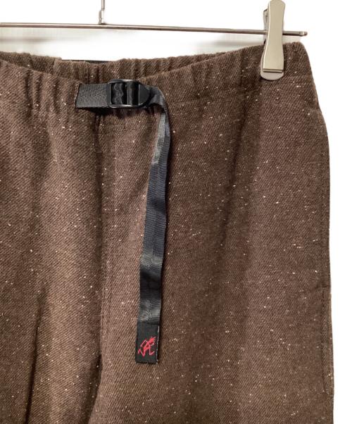 GRAMICCI（グラミチ）GRAMICCI (グラミチ) ウールGパンツ ブラウン サイズ:Sの古着・服飾アイテム