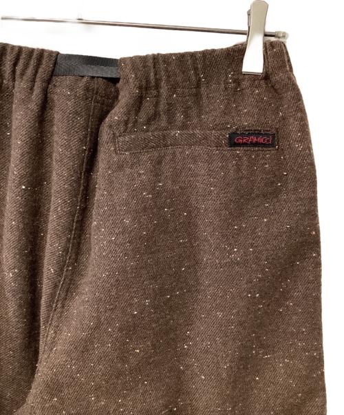 GRAMICCI（グラミチ）GRAMICCI (グラミチ) ウールGパンツ ブラウン サイズ:Sの古着・服飾アイテム