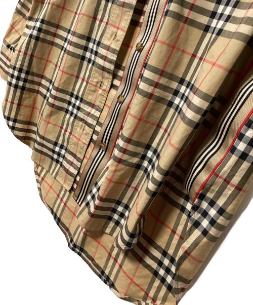 BURBERRY（バーバリー）BURBERRY (バーバリー) 長袖シャツ　ノヴァチェック柄 ベージュ サイズ:IT 38の古着・服飾アイテム