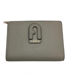 FURLA（フルラ）の古着「コンパクトウォレット」｜グレー