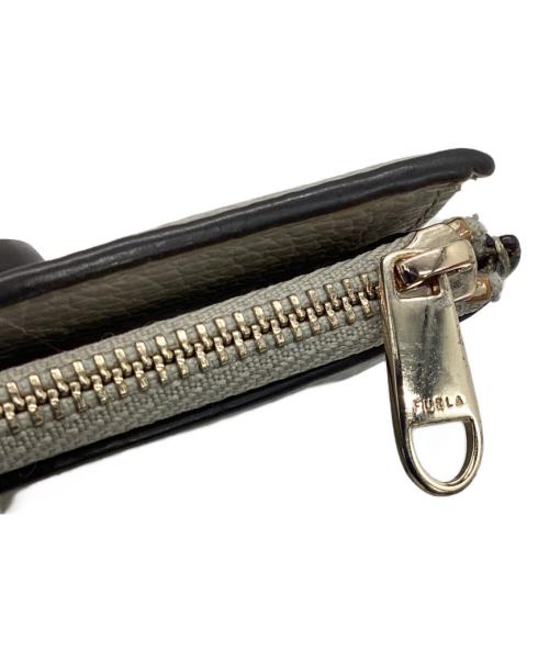 FURLA（フルラ）FURLA (フルラ) コンパクトウォレット グレーの古着・服飾アイテム