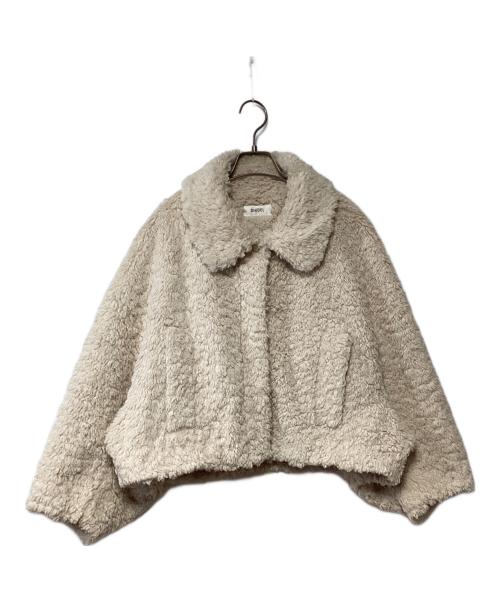 Snidel（スナイデル）Snidel (スナイデル) ショートボアコート アイボリー サイズ:Fの古着・服飾アイテム