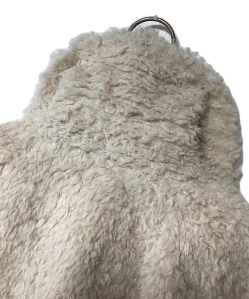 Snidel（スナイデル）Snidel (スナイデル) ショートボアコート アイボリー サイズ:Fの古着・服飾アイテム