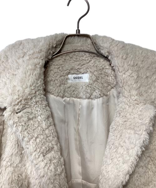 Snidel（スナイデル）Snidel (スナイデル) ショートボアコート アイボリー サイズ:Fの古着・服飾アイテム