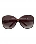 GUCCIグッチ）の古着「サングラス」｜ブラウン