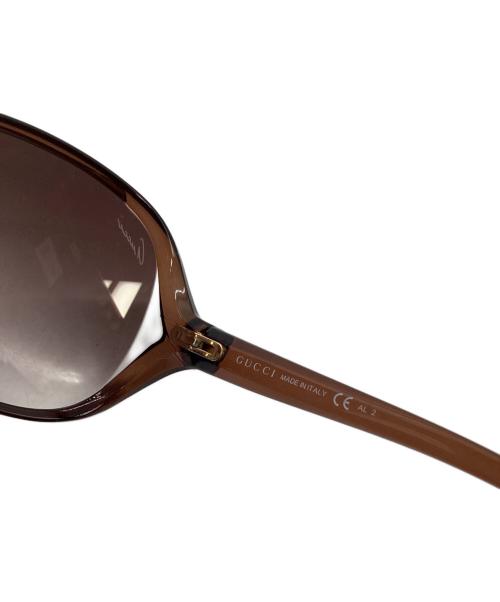 GUCCI（グッチ）GUCCI (グッチ) サングラス ブラウン サイズ:62□13の古着・服飾アイテム