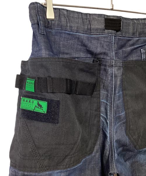 HAKU（ハク）HAKU (ハク) CHILL OUT TAPERED インディゴ サイズ:Mの古着・服飾アイテム