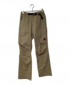 MAMMUTマムート）の古着「クライミングパンツ」｜ベージュ
