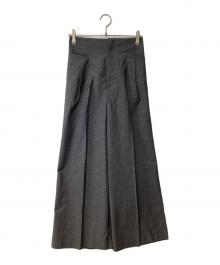 UNITED ARROWS（ユナイテッドアローズ）の古着「ワイドタックパンツ」｜グレー