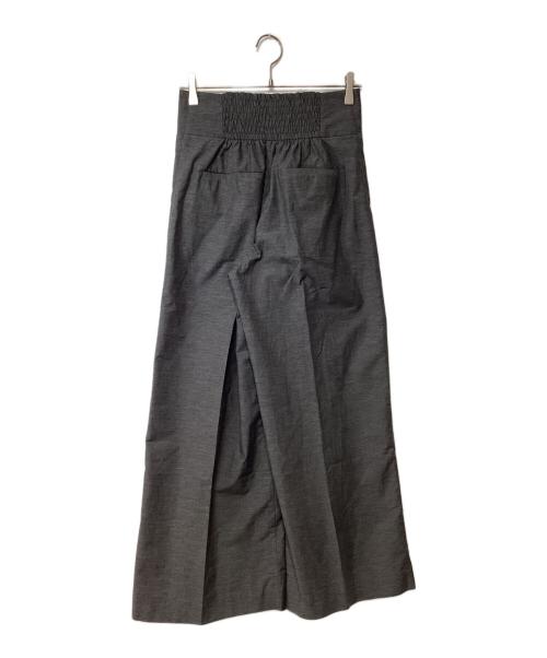 UNITED ARROWS（ユナイテッドアローズ）UNITED ARROWS (ユナイテッドアローズ) ワイドタックパンツ グレー サイズ:38の古着・服飾アイテム