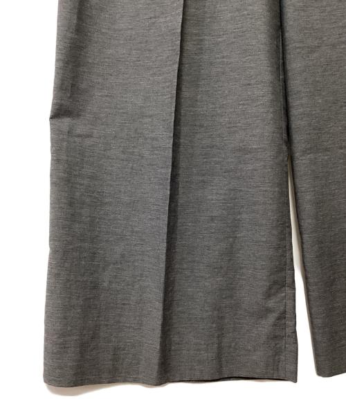 UNITED ARROWS（ユナイテッドアローズ）UNITED ARROWS (ユナイテッドアローズ) ワイドタックパンツ グレー サイズ:38の古着・服飾アイテム
