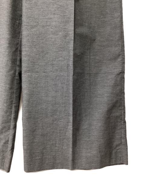 UNITED ARROWS（ユナイテッドアローズ）UNITED ARROWS (ユナイテッドアローズ) ワイドタックパンツ グレー サイズ:38の古着・服飾アイテム