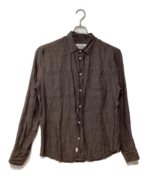 Frank&Eileen（フランクアンドアイリーン）Frank&Eileen (フランクアンドアイリーン) 長袖シャツ ブラウン サイズ:Mの古着・服飾アイテム