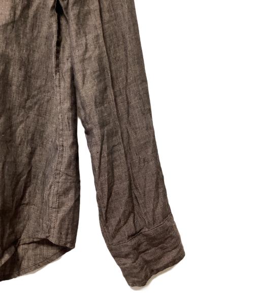 Frank&Eileen（フランクアンドアイリーン）Frank&Eileen (フランクアンドアイリーン) 長袖シャツ ブラウン サイズ:Mの古着・服飾アイテム