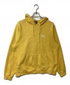 stussyステューシー）の古着「パーカー」｜イエロー